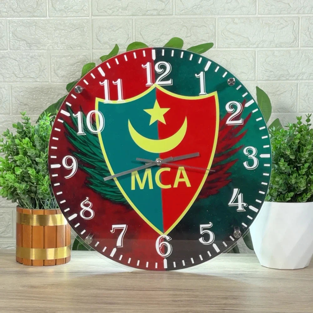 Horloge murale Mouloudia Club d'Algérie MCA