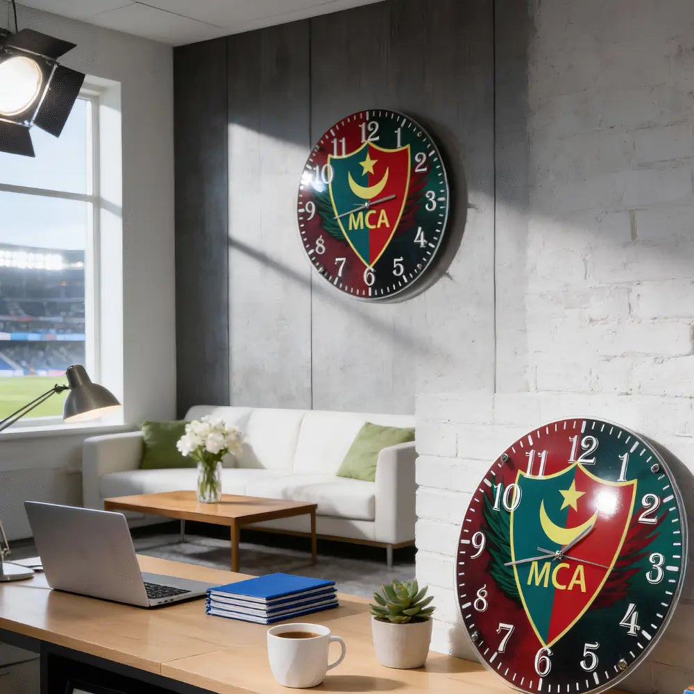 Horloge murale Mouloudia Club d'Algérie MCA