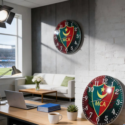 Horloge murale Mouloudia Club d'Algérie MCA