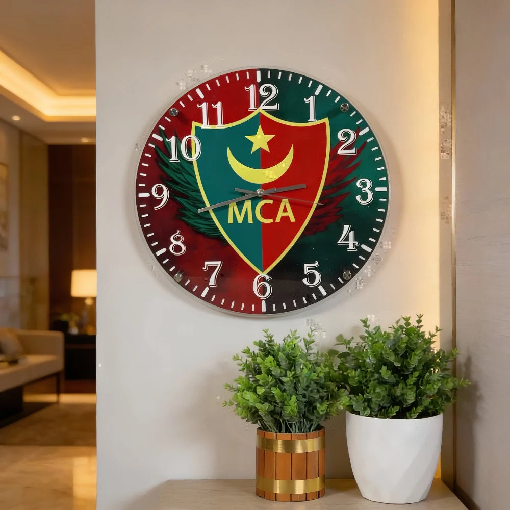 Horloge murale Mouloudia Club d'Algérie MCA