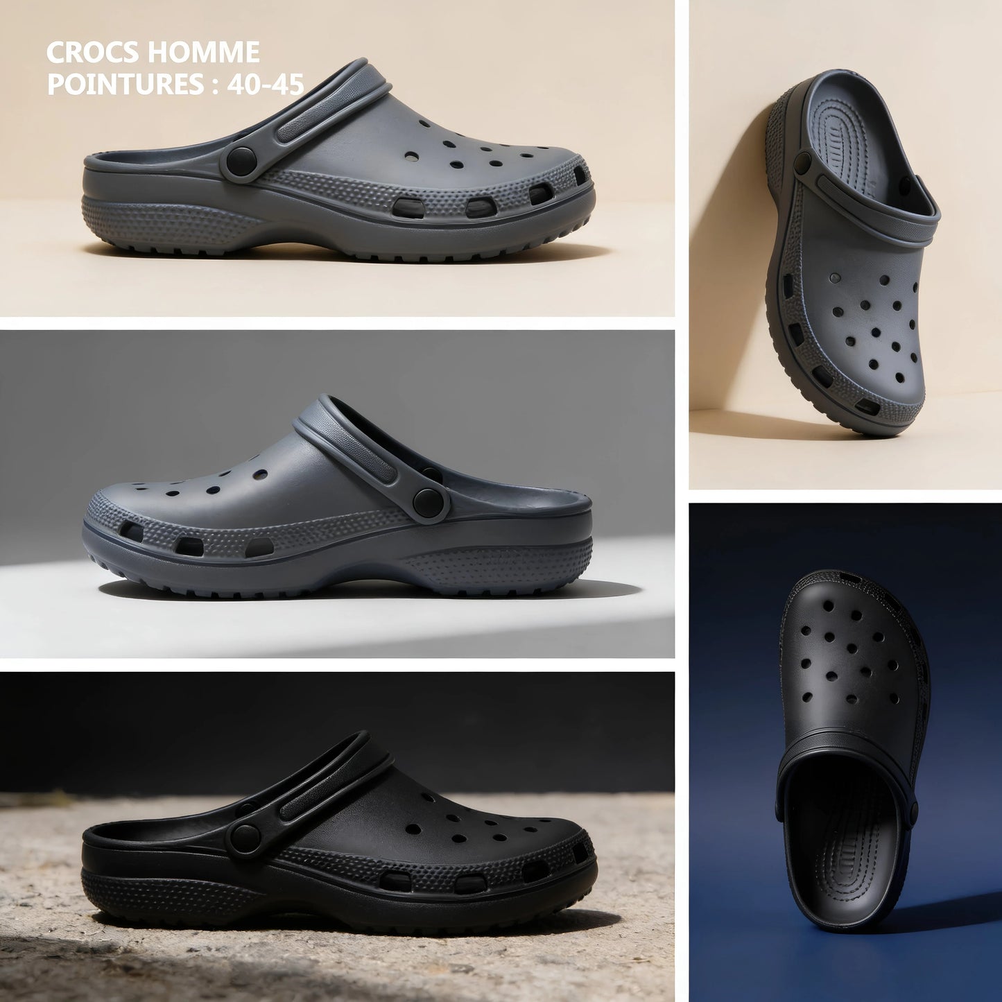 Crocs Homme – La santé de vos pieds commence ici
