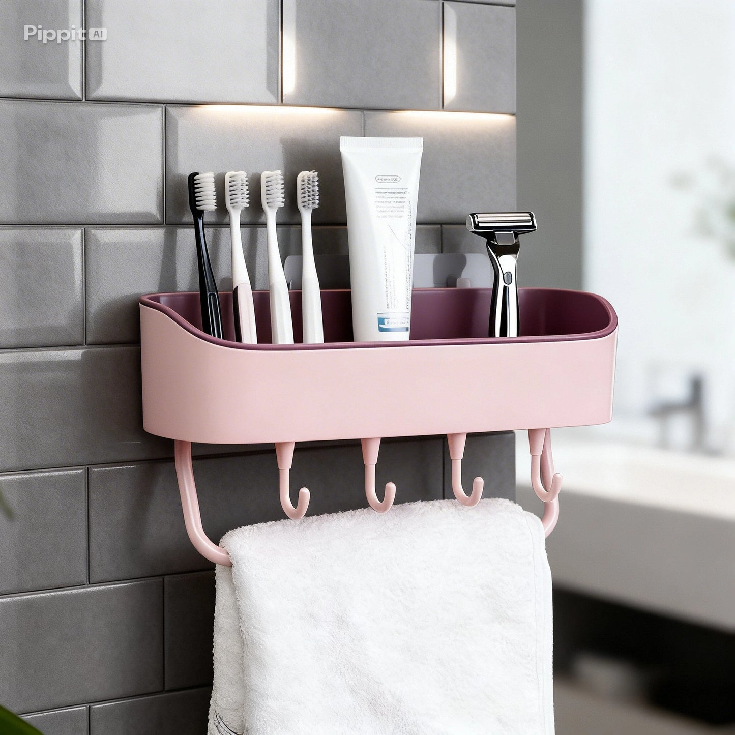 Étagères de salle de bain